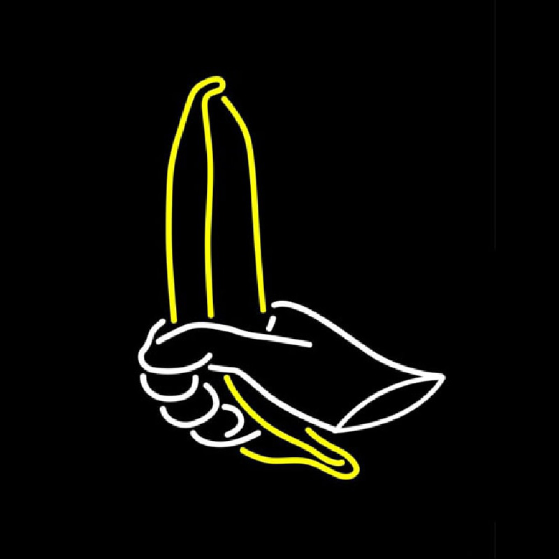 Banana In Hand Neonreclame