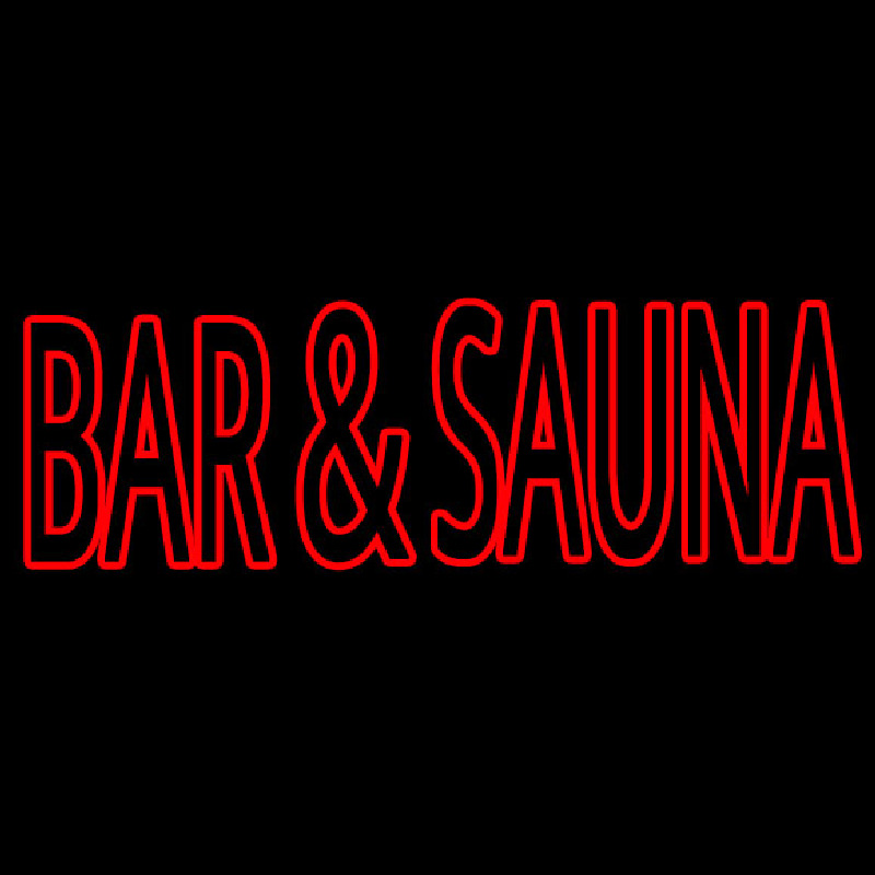 Bar And Sauna Neonreclame