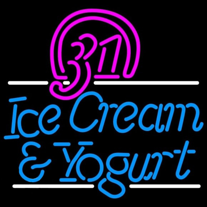 Baskin Robins 31 Flavors Authentic Neonreclame