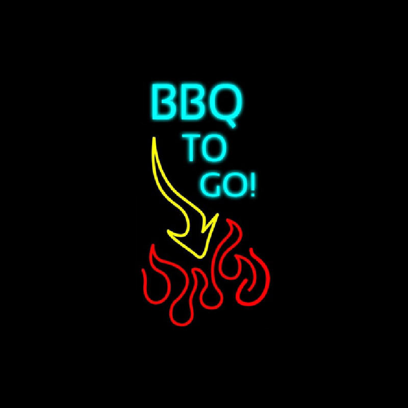 Bbq To Go Neonreclame