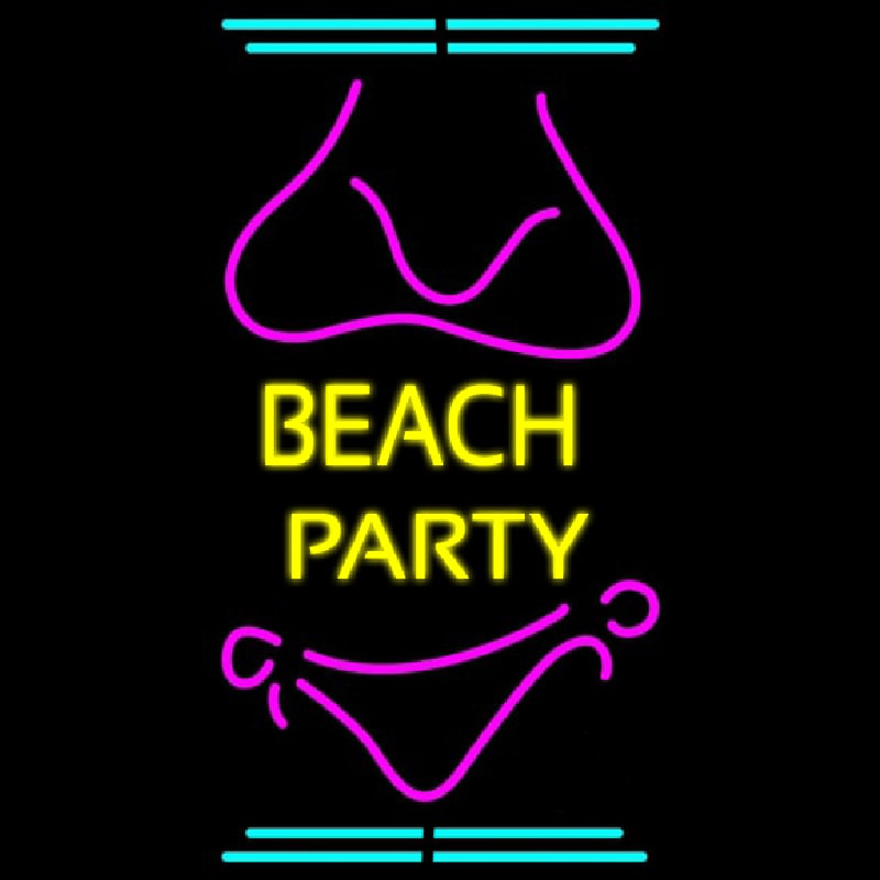 Beach Party 2 Neonreclame