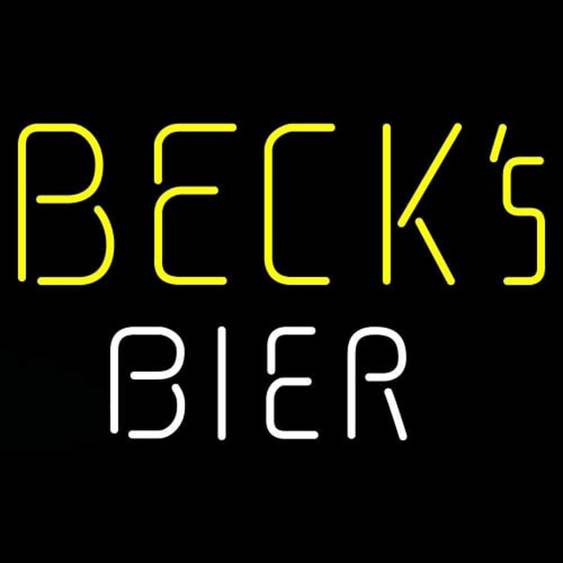 Becks Bier Beer Neonreclame