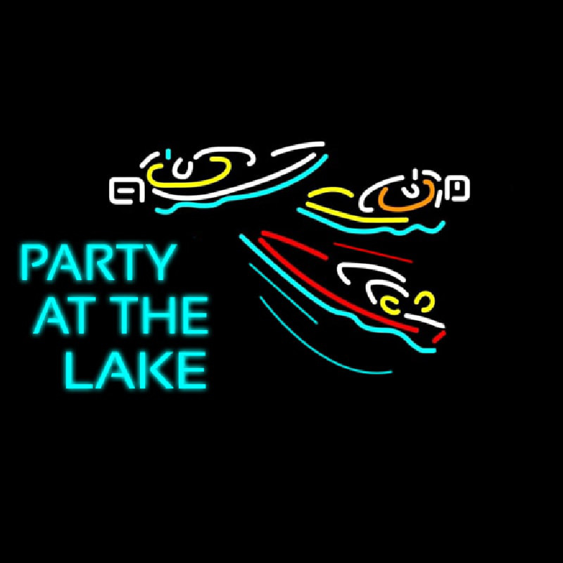 Beer Party At The Lake Neonreclame