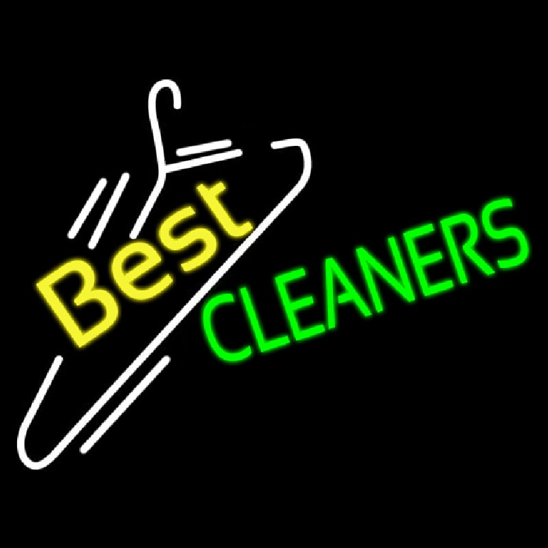 Best Cleaners Neonreclame