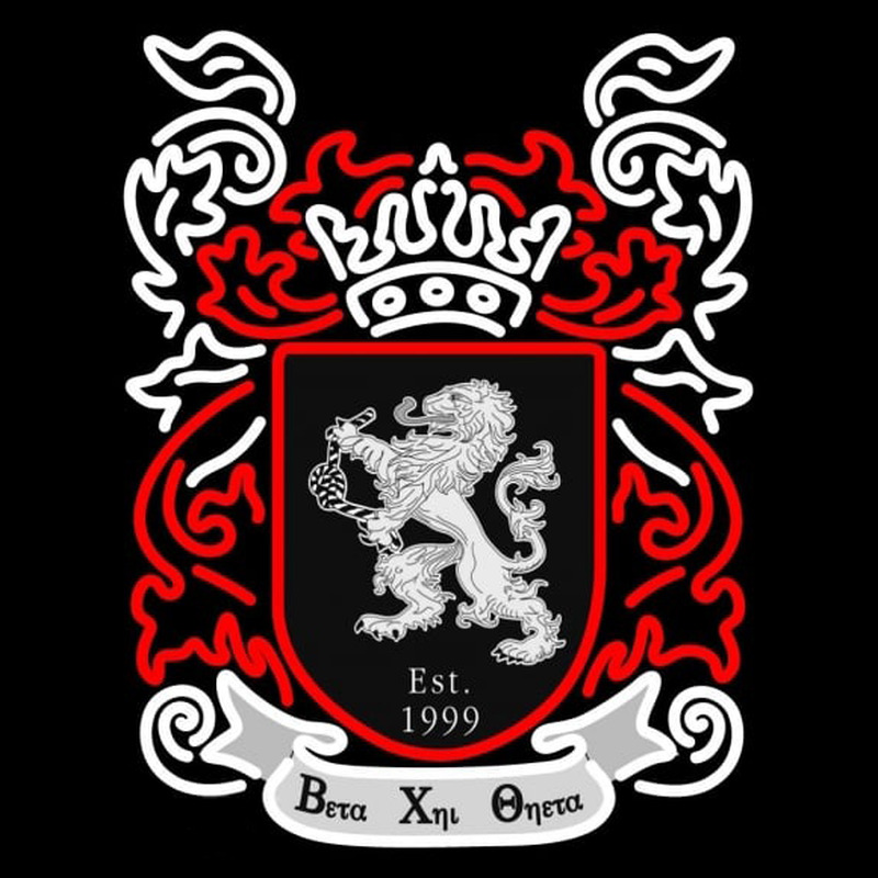 Beta Chi Theta Chapters Logo Neonreclame
