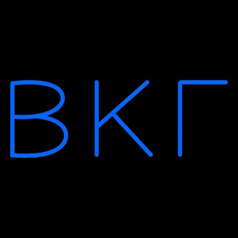 Beta Kappa Gamma Neonreclame