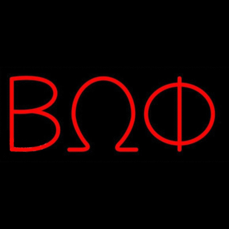 Beta Omega Phi Neonreclame