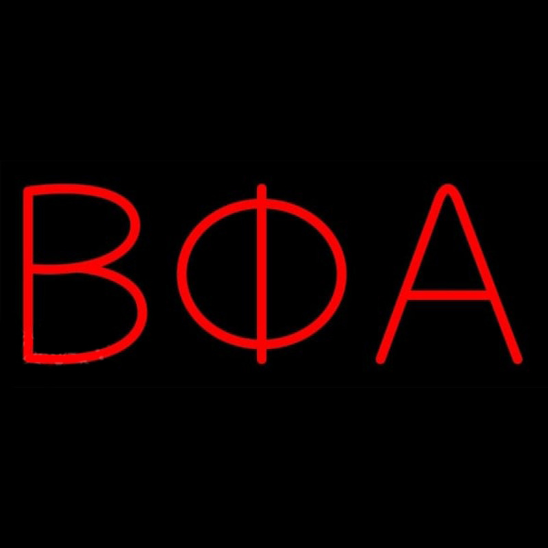 Beta Phi Alpha Neonreclame