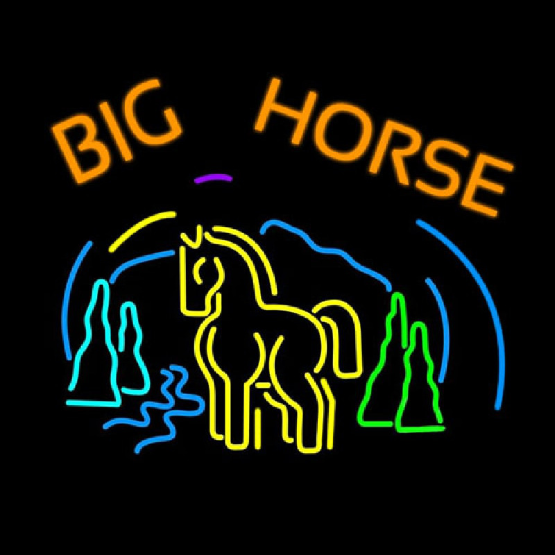 Big Horse Neonreclame