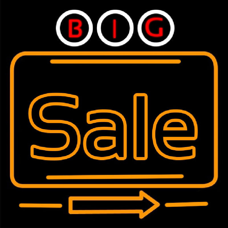 Big Sale Neonreclame