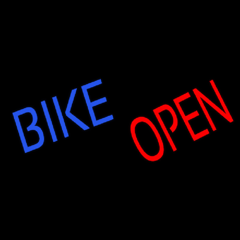 Bike Open Neonreclame