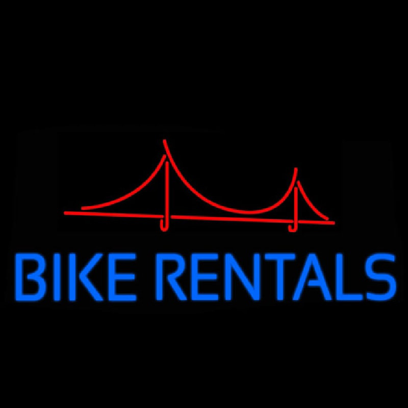 Bike Rentals Neonreclame