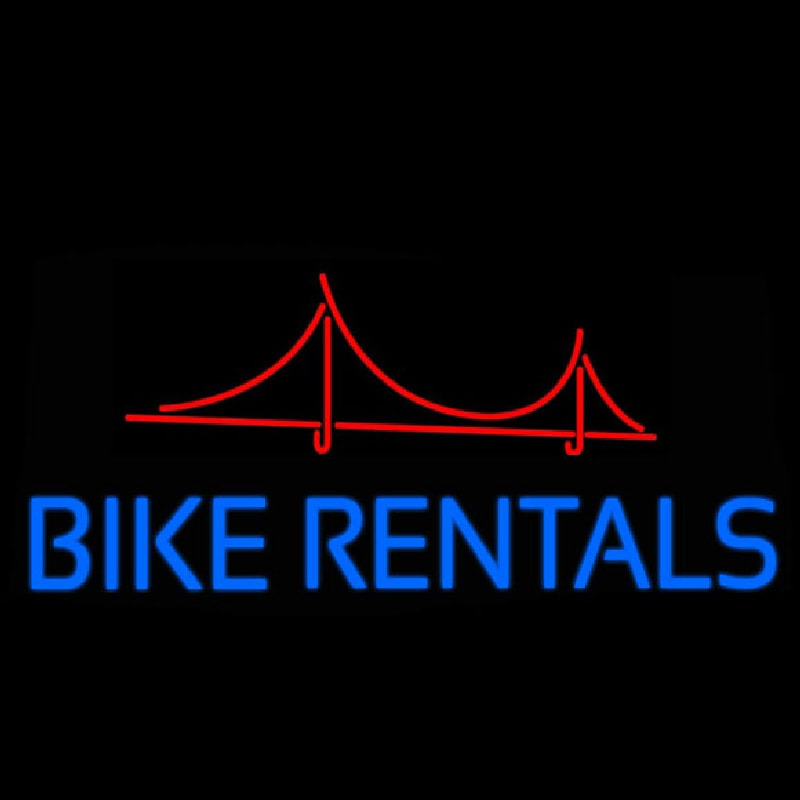 Bike Rentals Neonreclame