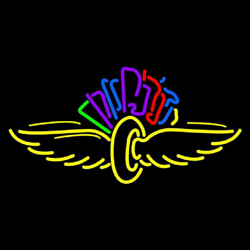 Bird Wings Logo Neonreclame