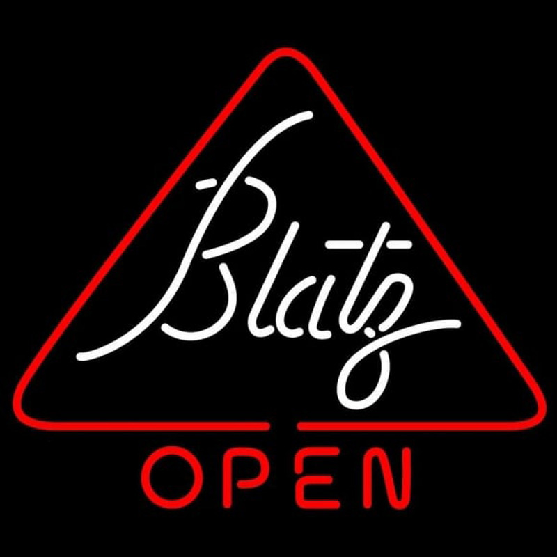 Blatz Open Neonreclame
