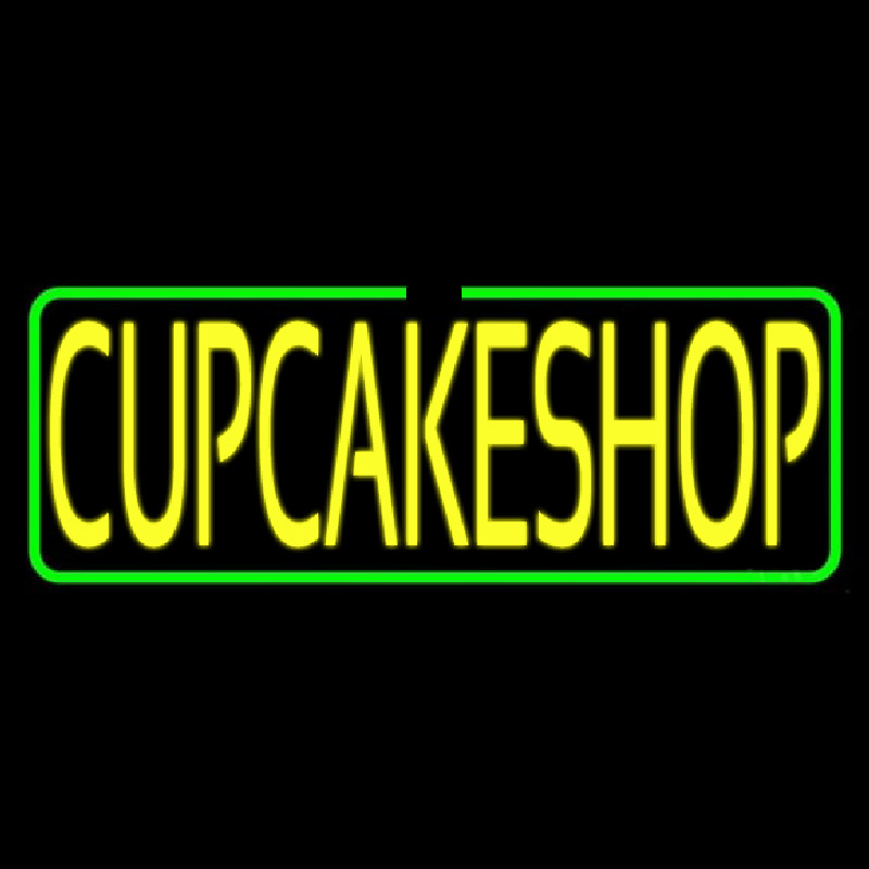 Block Cupcake Shop Neonreclame