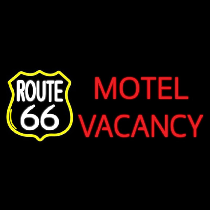 Block Motel Vacancy Neonreclame