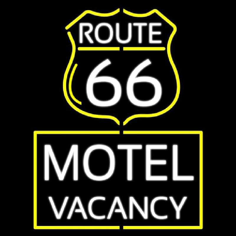 Block Motel Vacancy Neonreclame