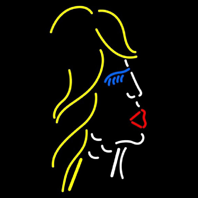Blowing Kisses Neonreclame