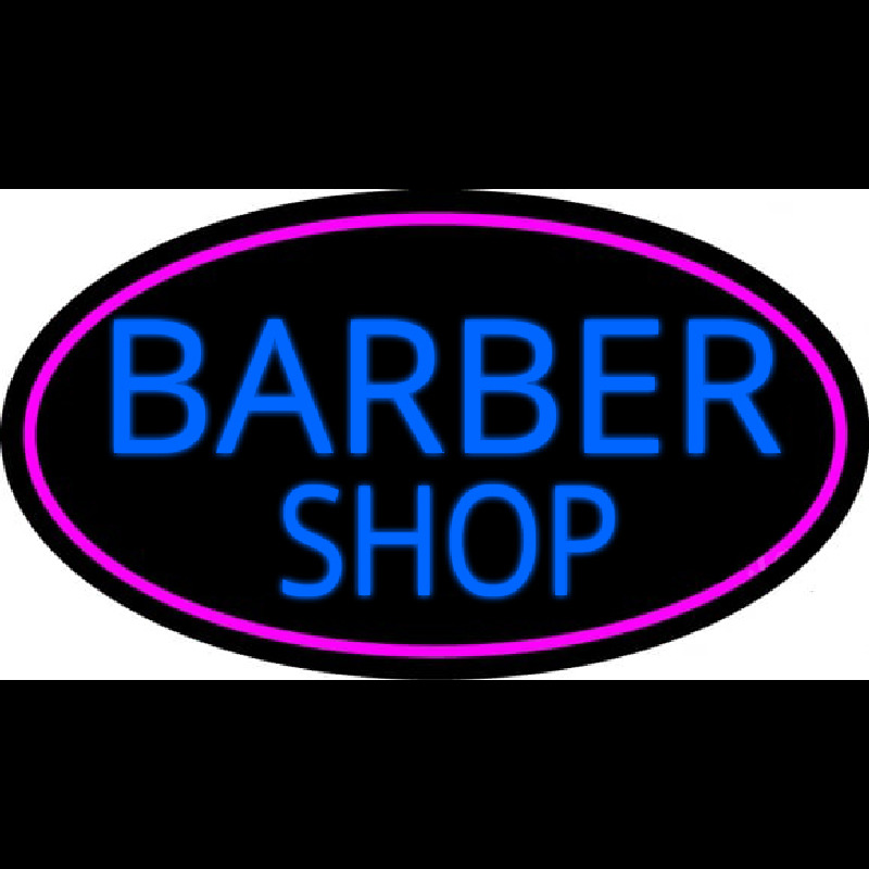Blue Barber Shop Neonreclame