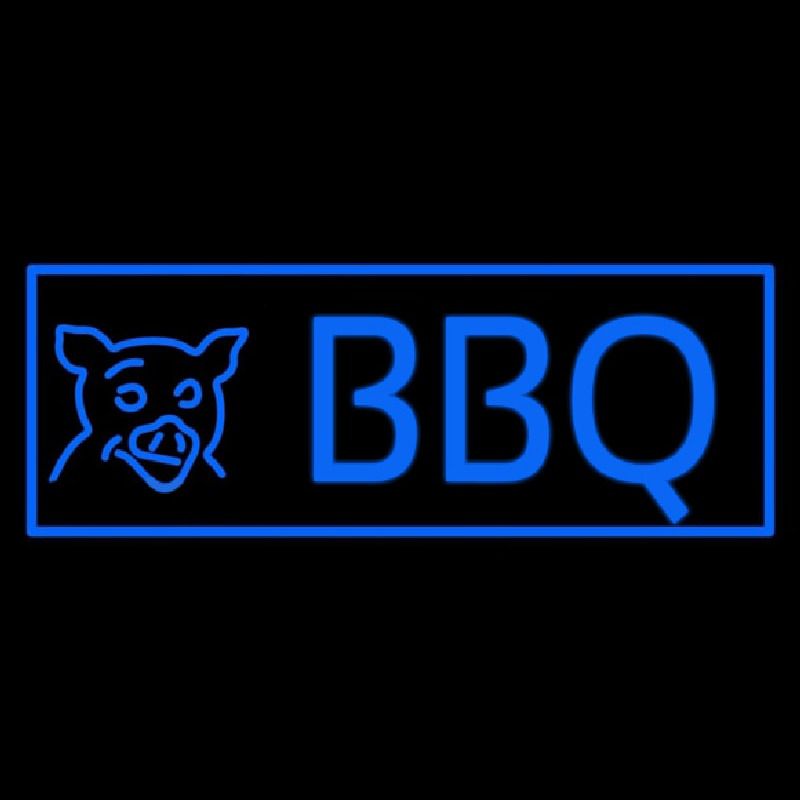 Blue Bbq Neonreclame