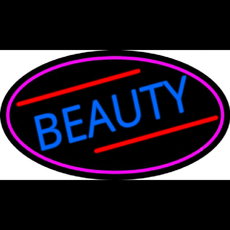Blue Beauty Neonreclame