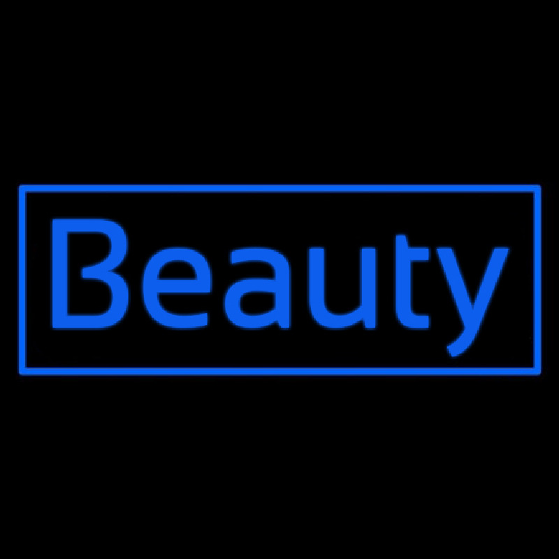 Blue Beauty Neonreclame