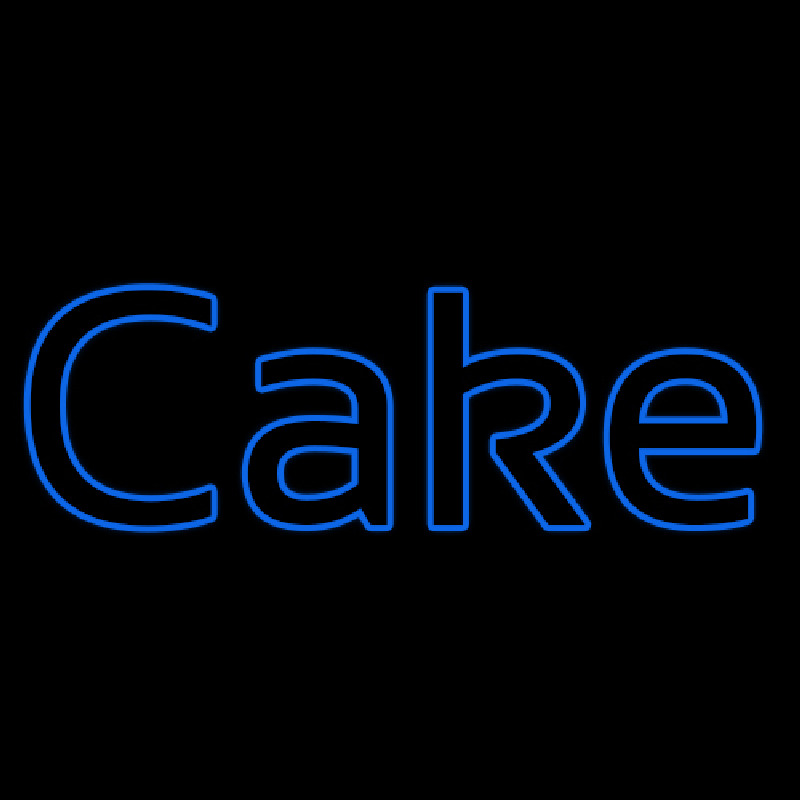 Blue Cake Neonreclame