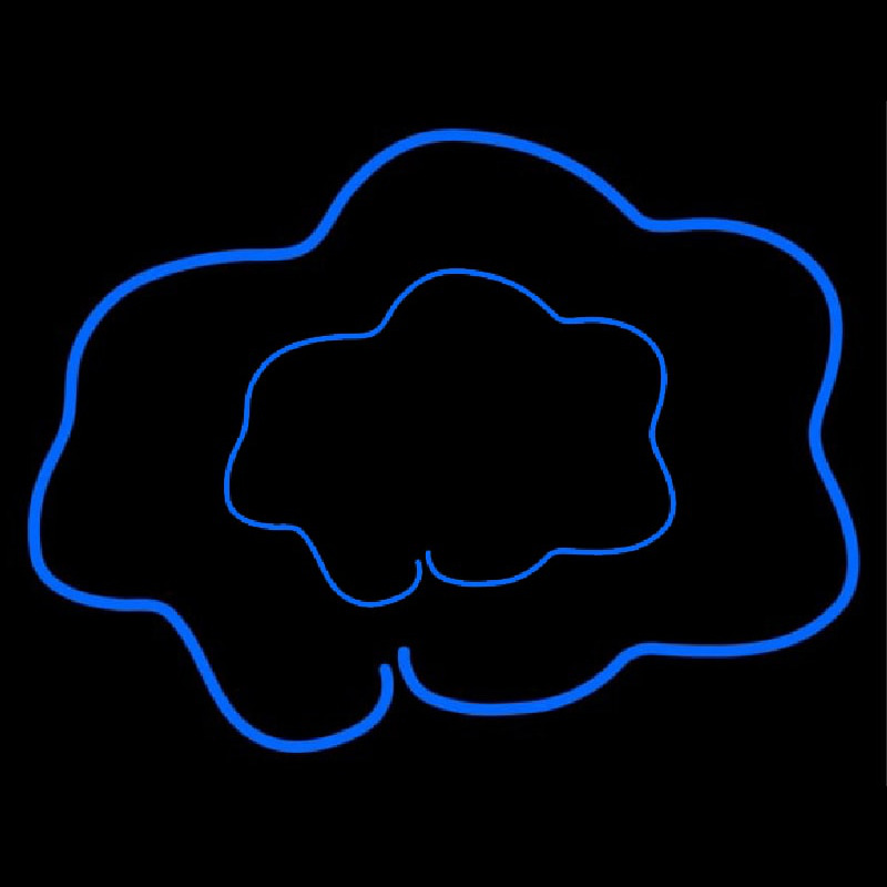 Blue Cloud Neonreclame