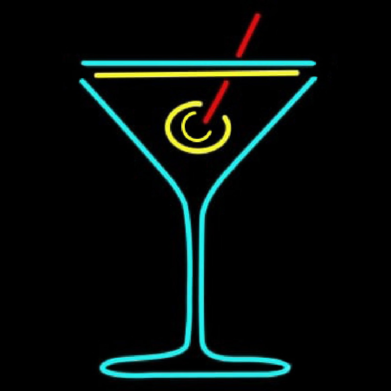 Blue Cocktails Neonreclame