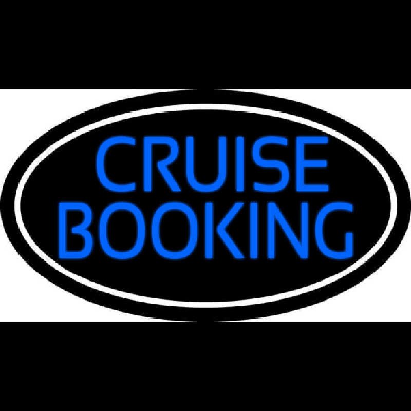 Blue Cruise Booking Neonreclame