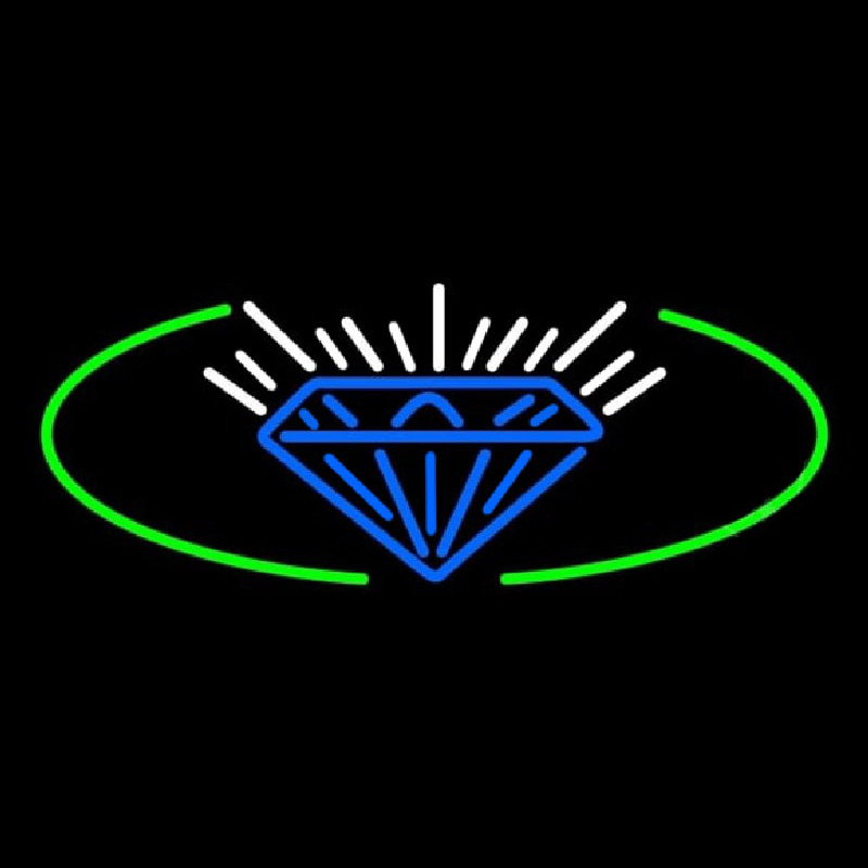 Blue Diamond Logo Neonreclame