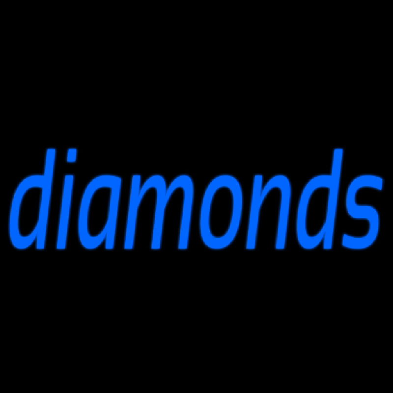 Blue Diamonds Neonreclame