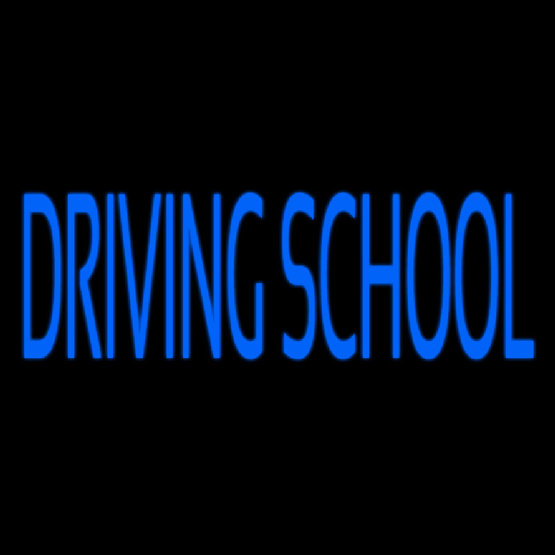 Blue Driving School Neonreclame