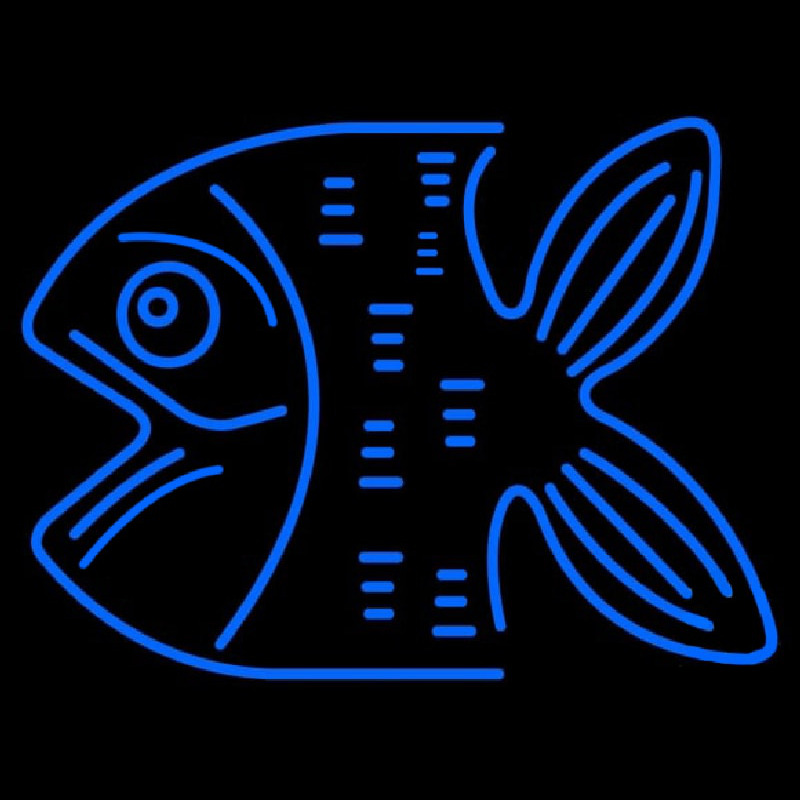 Blue Fish Neonreclame