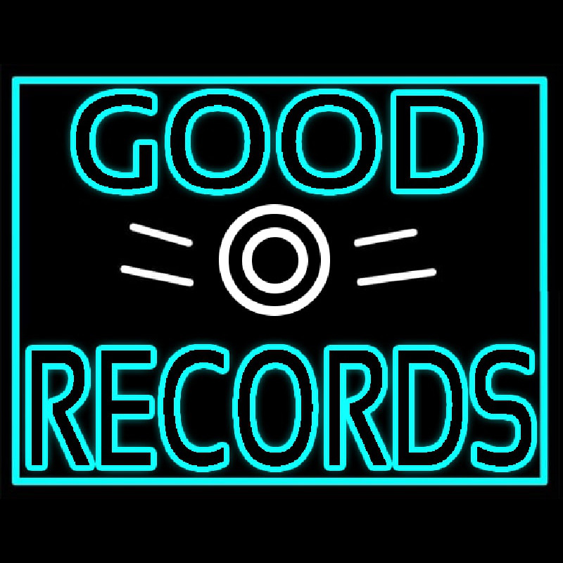 Blue Good Records Border Neonreclame