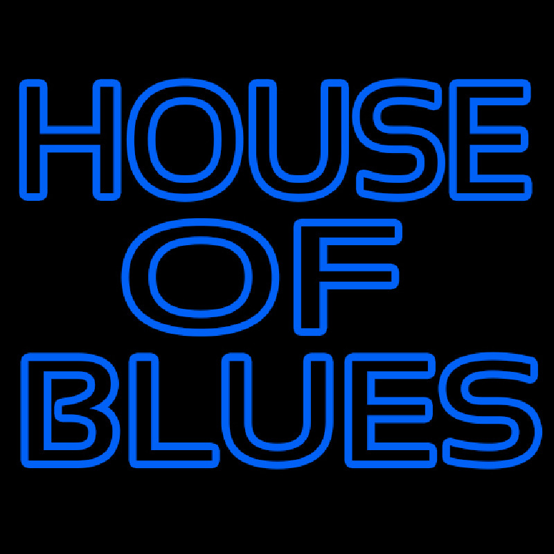 Blue House Of Blues Neonreclame
