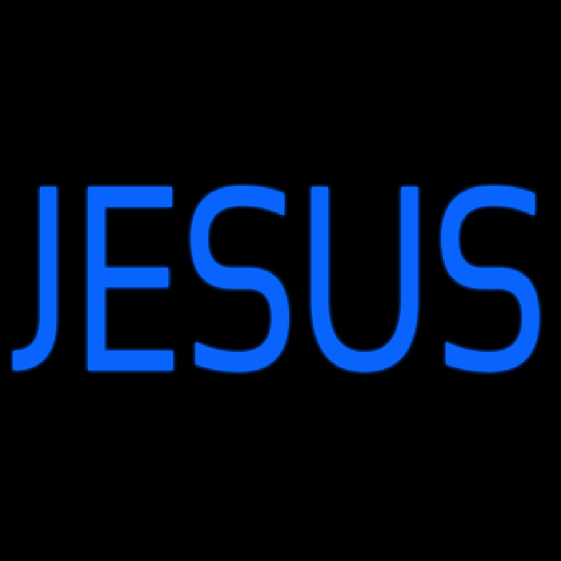 Blue Jesus Neonreclame