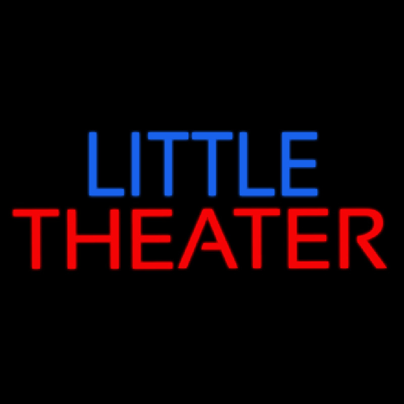 Blue Little Red Theater Neonreclame