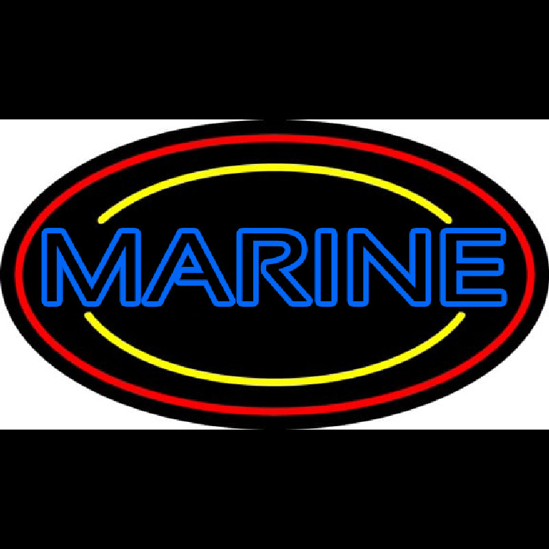 Blue Marine Neonreclame