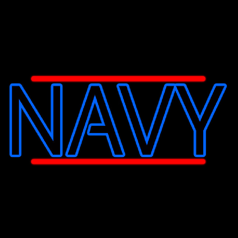 Blue Navy Neonreclame