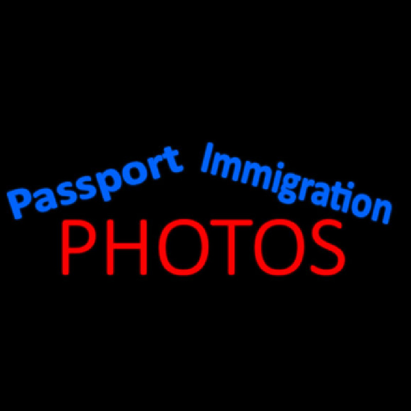 Blue Passport Immigration Photos Neonreclame