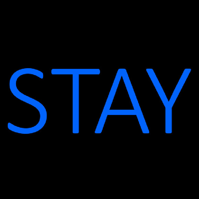 Blue Stay Neonreclame