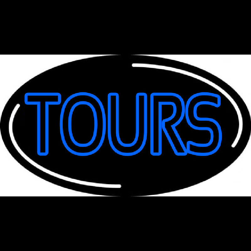 Blue Tours Neonreclame