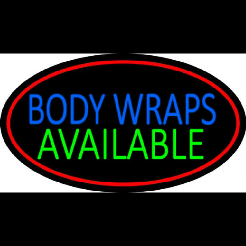 Body Wraps Available Neonreclame