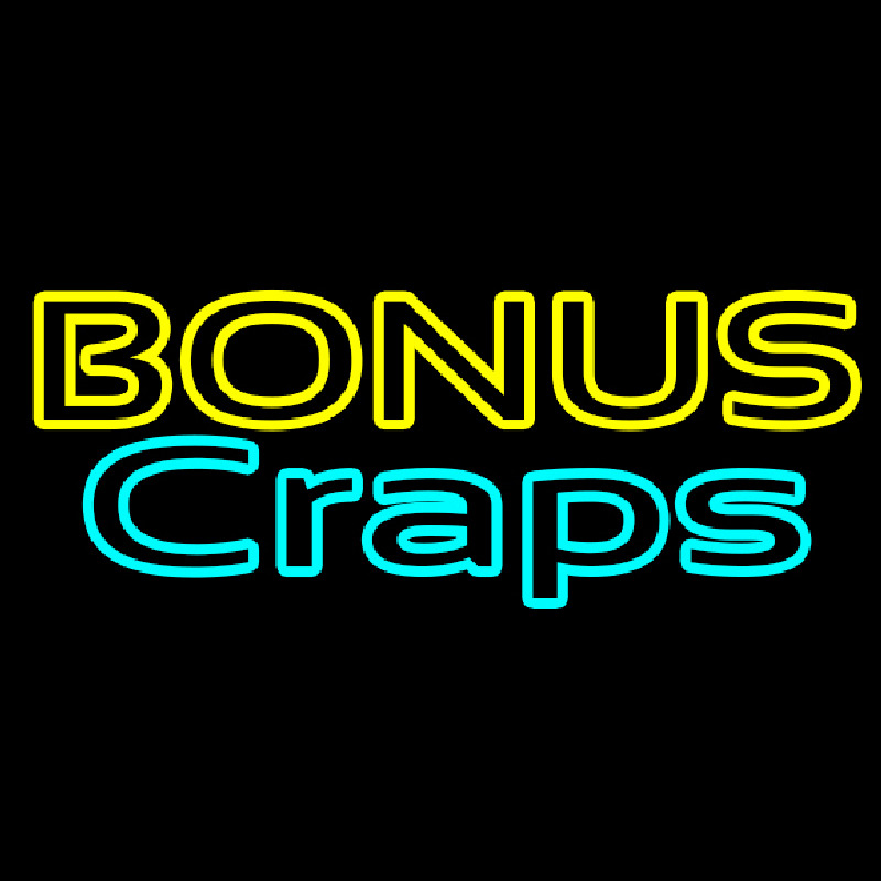 Bonus Craps 1 Neonreclame