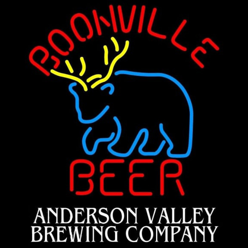 Boonville Deer Anderson Valley Neonreclame