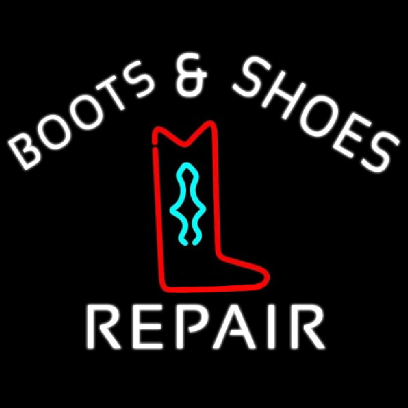 Boots And Shoes Repair Neonreclame