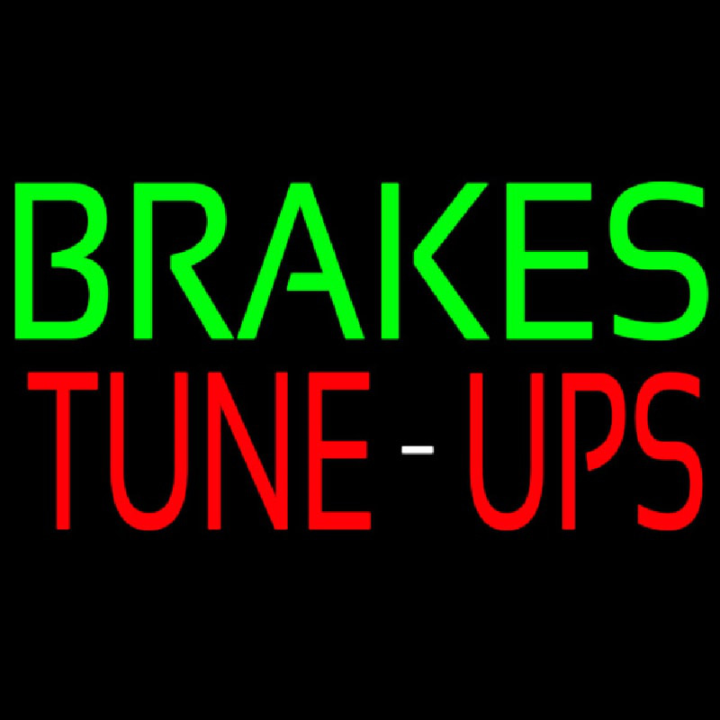 Brakes Tune Up Neonreclame