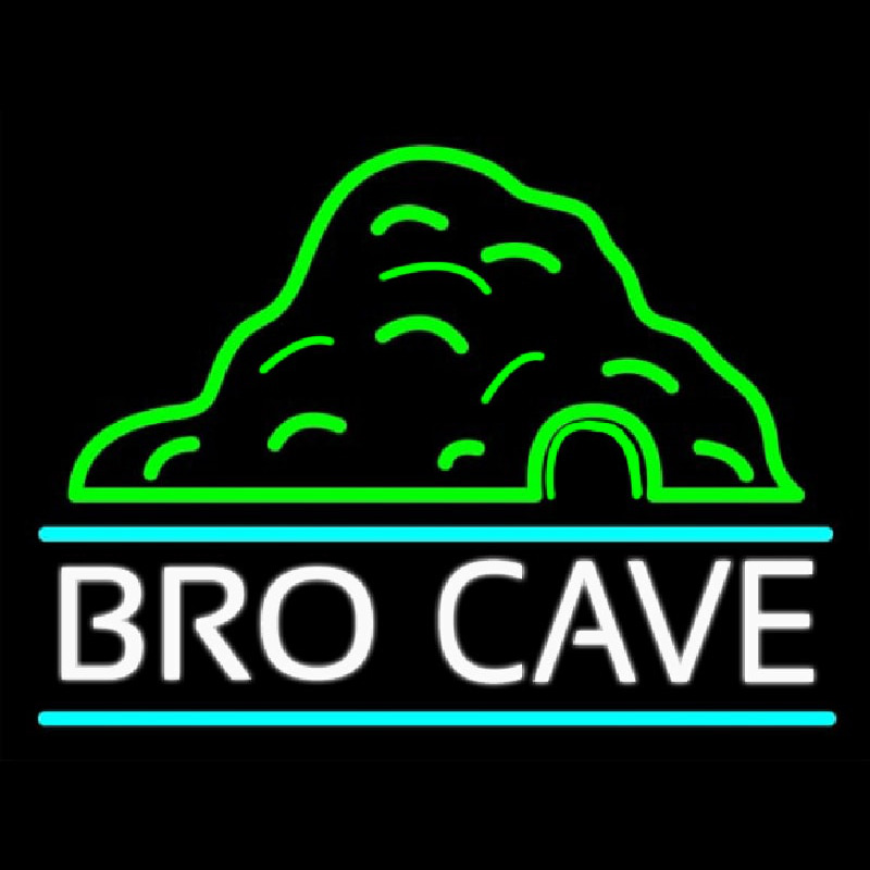 Bro Cave Neonreclame